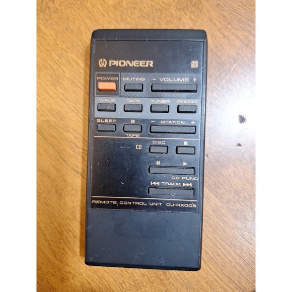 Pioneer CU-RX005 Remote Control RX510 RX51 RX512 RX520 RX521 RX522 RX710 RX711 - Picture 1 of 7